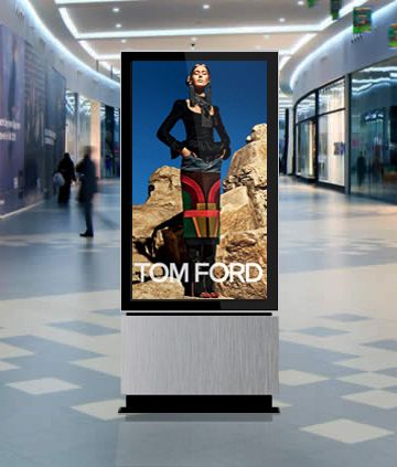 65 Inch Double Sided Standing LCD Totem _ Multitouch Tables and Kiosks