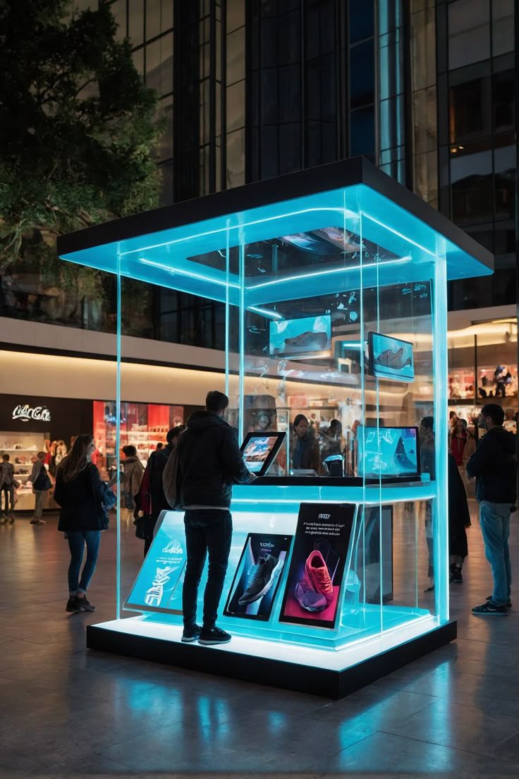 Revolutionizing Retail_ The Holographic Kiosk Era
